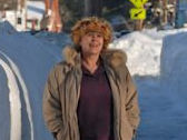 Judy with Snowbank